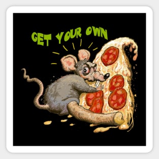 Pizza Rat Sticker